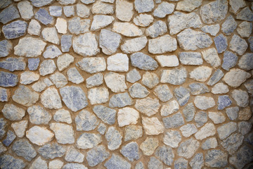 Stone walls.