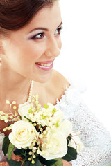Obraz premium Beautiful young bride