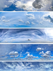 Clouds panorama pack 2