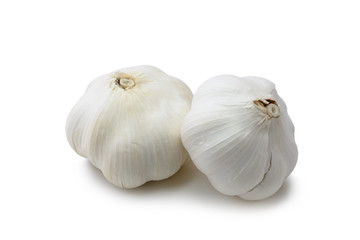 Obraz na płótnie Canvas Garlic on white background
