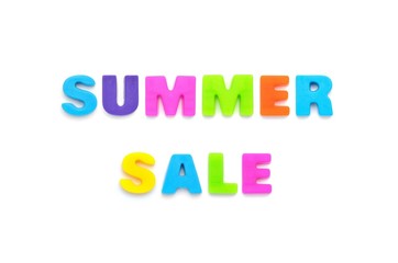 アルファベット　SUMMER SALE