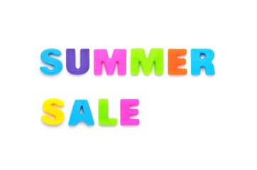 アルファベット　SUMMER SALE