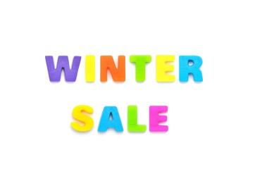 アルファベット　WINTER SALE