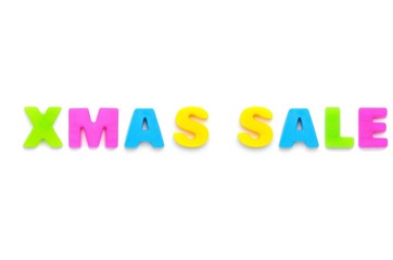 アルファベット　XMAS SALE