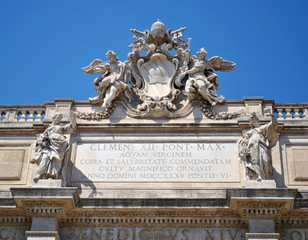 Trevi fountain in Rome