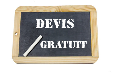 Fototapeta premium ardoise devis gratuit