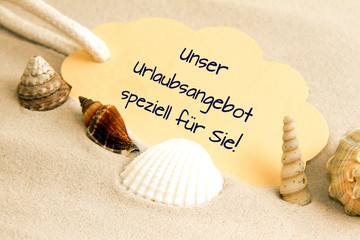 Urlaubsangebot
