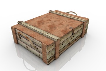 Alte holzkiste
