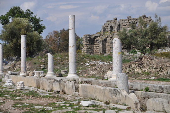 Ruinen in Side