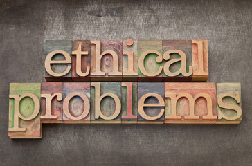 ethical problems in wood type