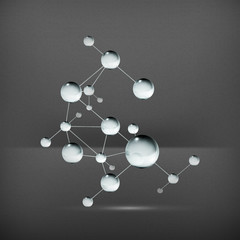Molecule, eps10