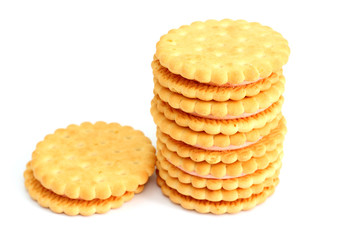 cookies isolated on white background