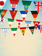 world bunting flags2