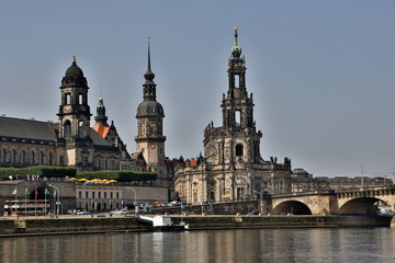 Fototapeta na wymiar Dresden - Elbufer