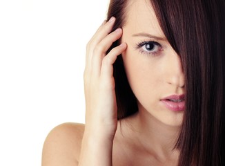 Fototapeta premium Piękna brunetka