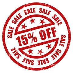 Sternen Stempel rot grunge rt SALE 15% PFF