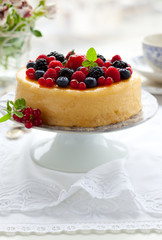 Cheesecake With Berries