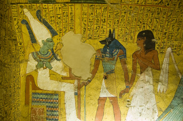 Tomb Painting from Ancient Egypt