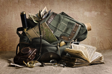 Travel theme still life © Sergej Razvodovskij