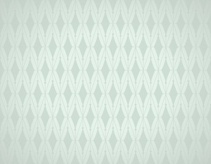 vintage victorian green seamless wallpaper pattern vector