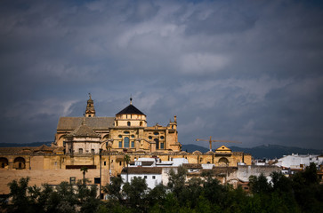 Fototapeta na wymiar 48 - external view of mosque of cordoba