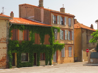 Village de Auterive ; Haute-Garonne ; Ariège ; Midi-Pyrénnées