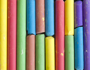 colorful crayons