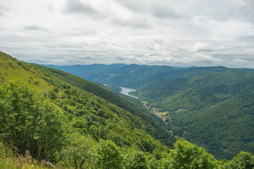 Fototapeta na wymiar Niższe górach Vosges