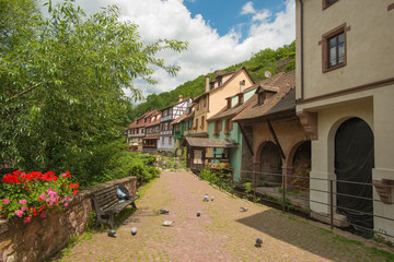 Historical town of Kaysersberg in the Alsace