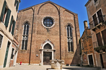 Naklejka premium Venezia, Chiesa di San Gregorio