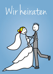 Wir heiraten