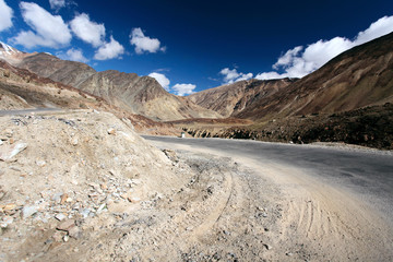 Mountain road. Himalayas