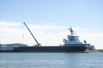Obraz premium Cargo ship