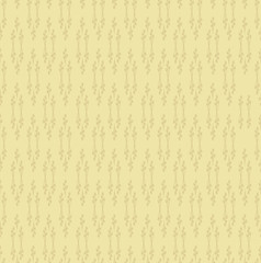 seamless pattern with leaves on beige background, Print