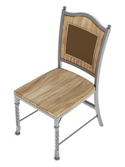 Antique wooden chair