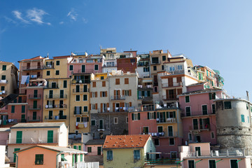 Manarola - one of the cities of Cinque Terre in italy