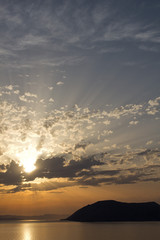 Sonnenuntergang am Meer