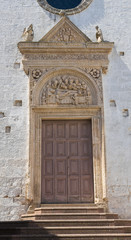 Fototapeta na wymiar Kościół Ducha Świętego. Ostuni. Puglia. Włochy.