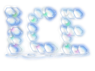 Ice  Schrift