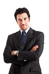 Confident businessman portrait