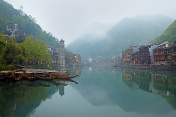 Old Chinese traditional town