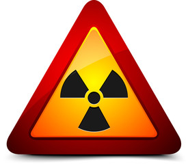 Fototapeta premium Radiation sign