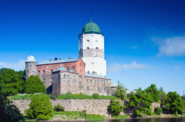 Fototapeta na wymiar średniowieczny zamek w Szwecji Wyborg