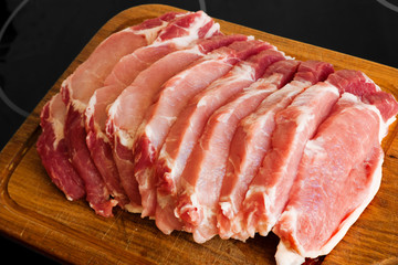 fresh pork meat