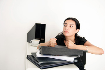 Angestellte überfordert