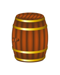 Wooden barrel