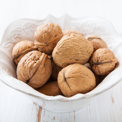 Walnuts in a bowl