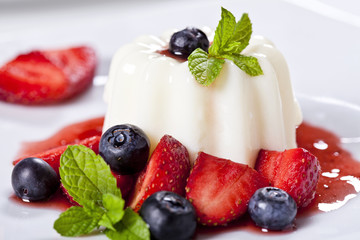 Panna Cotta Close Up