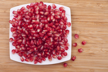 Fresh pomegranate