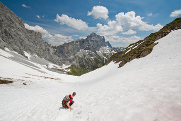 Gefahr beim Wandern
